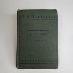 Antique 1920 Agriculture Book Asparagus Its Culture for Home Use and for Market